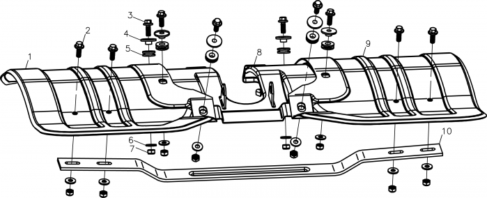 Капот Oleo-Mac MH197RK