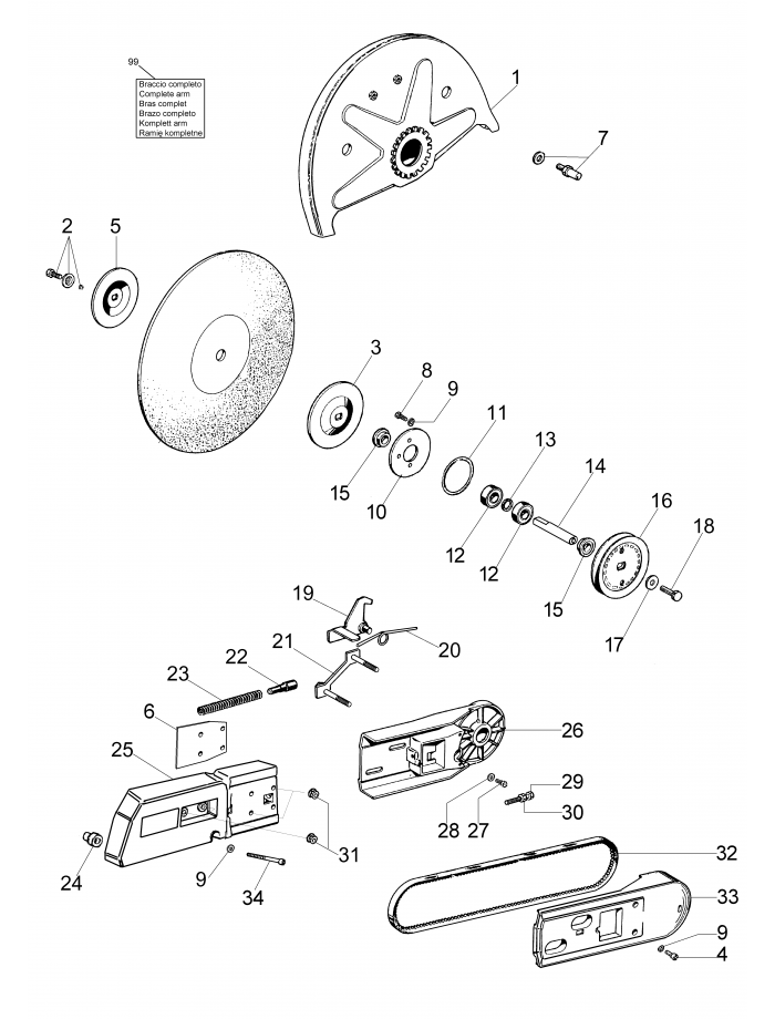 Колесо Oleo-Mac 983TTA (16)